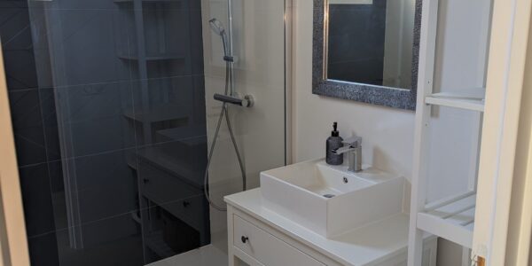 Salle de Bain, Gite, Terrasse, Vayoux